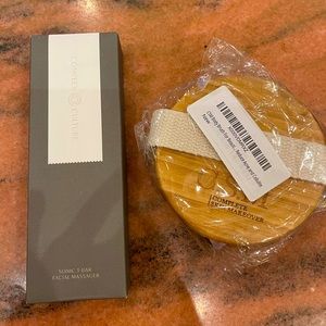 Sonic T-Bar Facial Massager and Body Brush